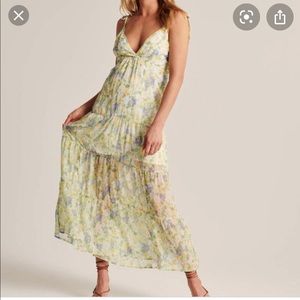 Abercrombie and Fitch Floral Maxi Dress
